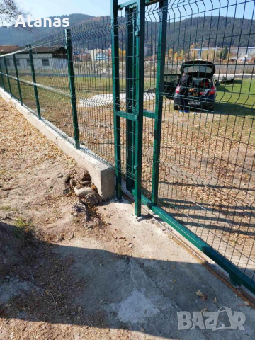 Цвят Антрацит-Оградни пана, колове, врати и портали, Огради Рал 7016, снимка 9 - Огради и мрежи - 36263160