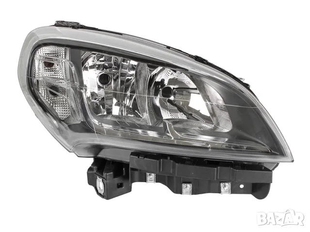 Фар Ayfar за Fiat Doblo II 2015–2022 – черна рамка, мотор и дневна светлина – ляв/десен, снимка 7 - Аксесоари и консумативи - 55870483