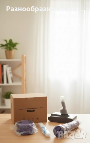 Акумулаторна Батерия (6000mAh) и Аксесоари за Dyson V7, снимка 1