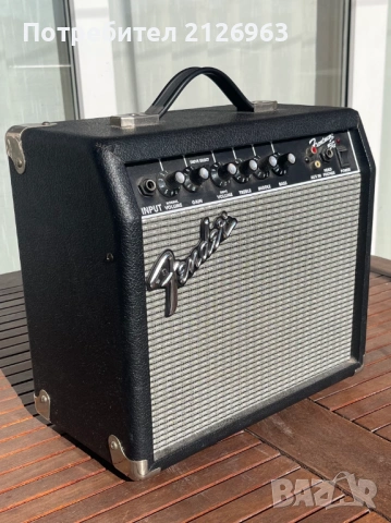 Продава 15-ватов  усилвател за китара Fender 15G , снимка 3 - Китари - 53629979