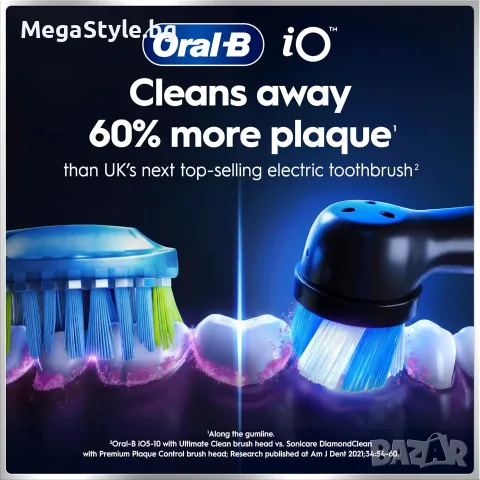 Електрическа четка за зъби Oral-B iO2 Night Black + Калъф за пътуване, снимка 11 - Други - 55834305