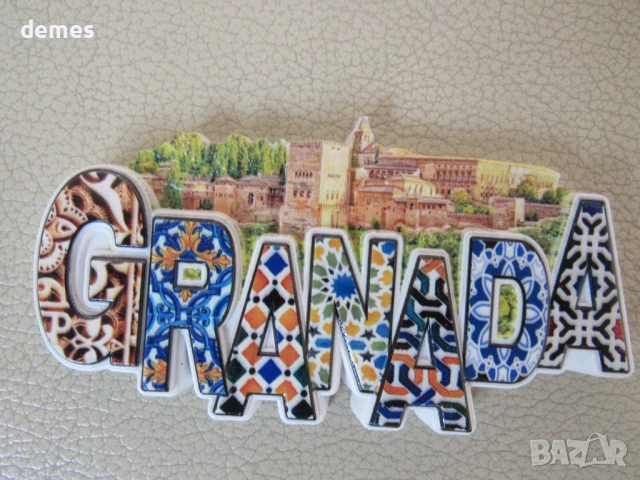 Магнит от Гранада, Испания-1, снимка 2 - Колекции - 53751086