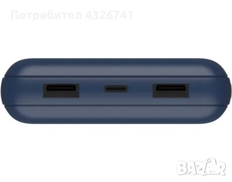  

PowerBank Belkin BoostCharge 20K, 15 W, 20000 mAh, Син 

, снимка 2 - Външни батерии - 49419389