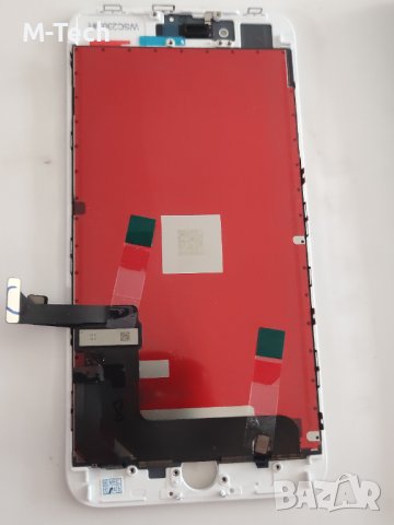 Дисплей за IPHONE 8 Plus Клас A Бял Черен, снимка 2 - Резервни части за телефони - 42120379