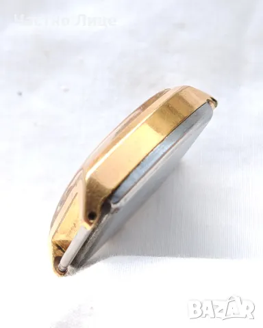 Прекрасен Руски Соц СССР Дамски Ръчен Позлатен Часовник Луч, снимка 4 - Дамски - 48552325