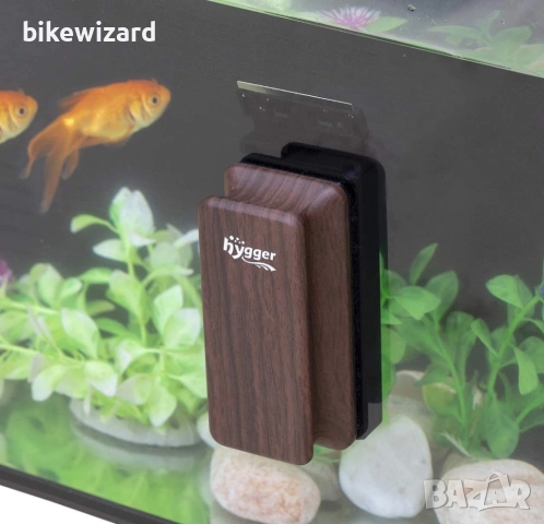 Hygger супер силна четка с магнит за почистване на стъкло на аквариум НОВО, снимка 5 - Оборудване за аквариуми - 52554229