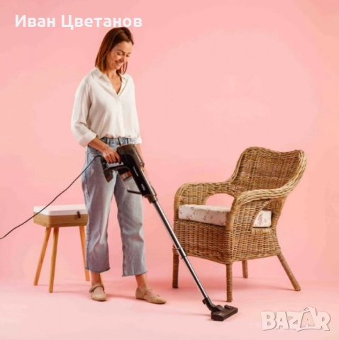 Прахосмукачка Solac Turbobat 600 – 600W, 12.000 Pa, циклонна технология, 0.8L