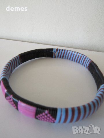  Сет от два броя африкански гривни, снимка 5 - Гривни - 33879046