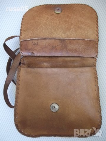 Чанта от ест.кожа дамска за през рамо от м-н "СБХ" от соца, снимка 10 - Други ценни предмети - 41559152
