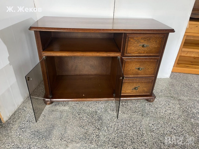 Масивен Тв шкаф, снимка 2 - Шкафове - 52828085