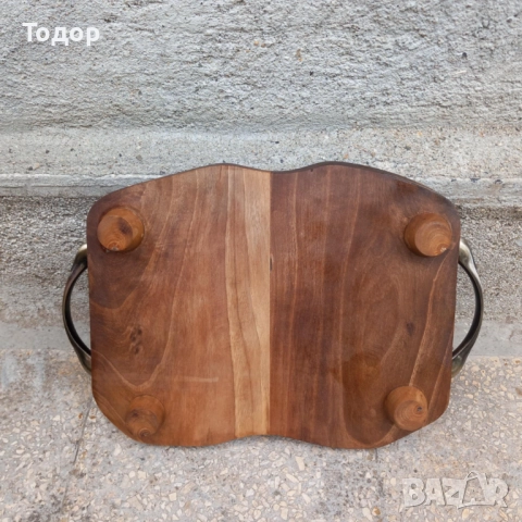 поднос за мезета от орех, снимка 2 - Прибори за хранене, готвене и сервиране - 52188068
