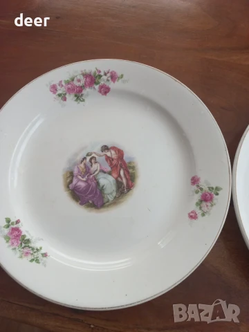 Оригинални, стари, италиански чинии, снимка 2 - Чинии - 50935423