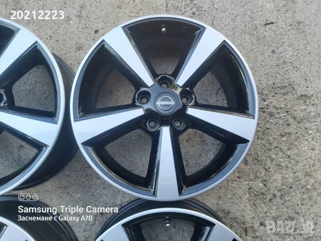4 броя алуминиеви джанти за Nissan Qashqai 17, снимка 11 - Гуми и джанти - 51216376