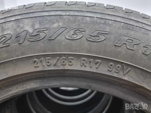 4бр летни гуми 215/65/17 Pirelli C360 , снимка 6 - Гуми и джанти - 42718126