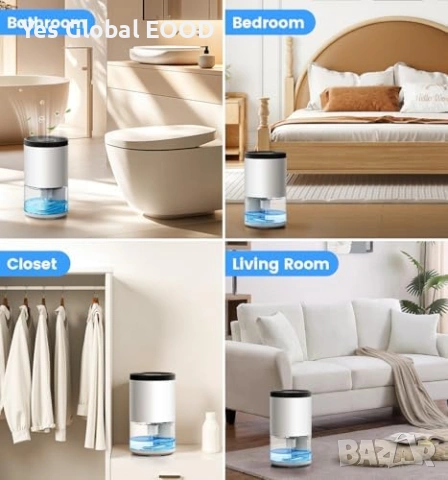 Jonwall мини влагоуловител 1000ml, снимка 7 - Друга електроника - 53827844