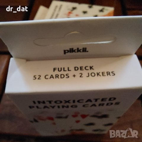 Pikkii, Intoxicated Playing Cards, снимка 4 - Антикварни и старинни предмети - 39469025