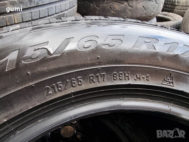 4бр зимни гуми 215/65/17 Pirelli V166, снимка 6 - Гуми и джанти - 39120088