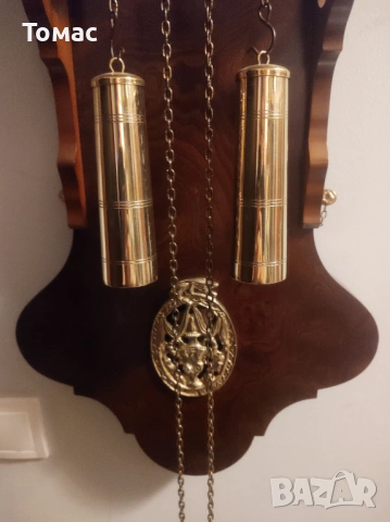 Холандски винтидж фризийски часовник, снимка 6 - Стенни часовници - 53088262