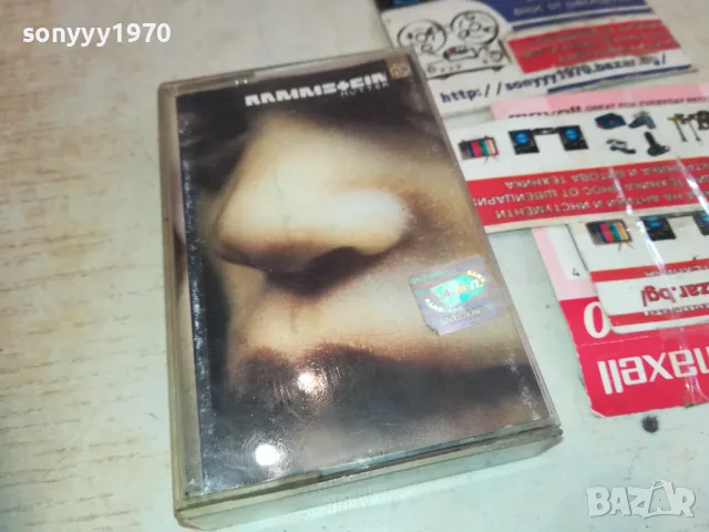 ПОРЪЧАНА-RAMMSTEIN MUTTER-ORIGINAL TAPE 0511241221, снимка 2 - Аудио касети - 47848493