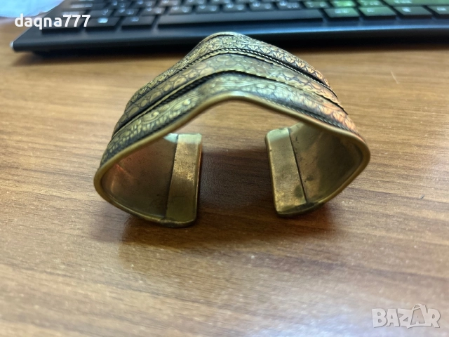 Старинна гривна, антиквариат Германия, снимка 4 - Антикварни и старинни предмети - 48587068