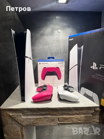 КАТО ЧИСТО НОВ PS5 Digital + 2 джойстика + гаранция, снимка 6 - PlayStation конзоли - 56075577