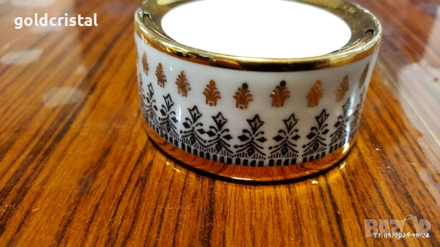 Стар български порцелан ваза и свещник , снимка 17 - Антикварни и старинни предмети - 53329249