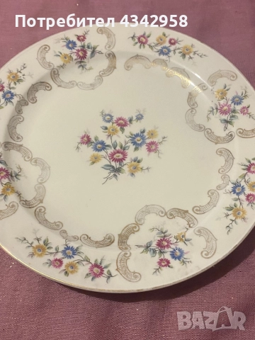 Schumann. 1945г. Порцеланова чиния.