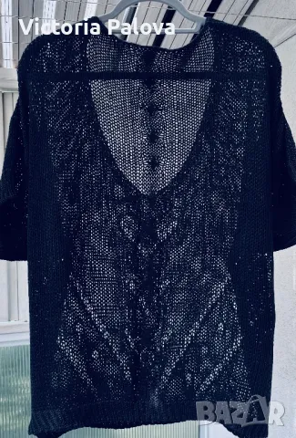 Красива блуза голям размер, снимка 5 - Блузи с дълъг ръкав и пуловери - 50366039