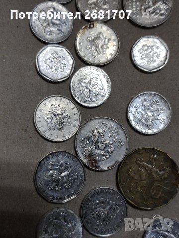 Монети Чехия и Словакия , снимка 2 - Нумизматика и бонистика - 42472146