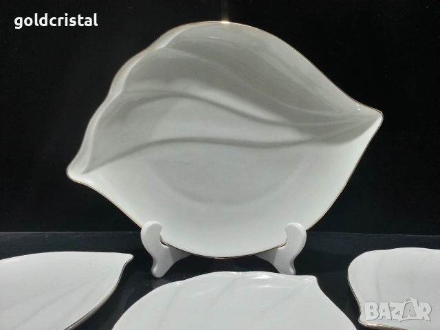 Стар български порцелан чинии , снимка 2 - Антикварни и старинни предмети - 53231008