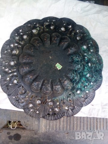 Старо медно пано , снимка 2 - Антикварни и старинни предмети - 34302106