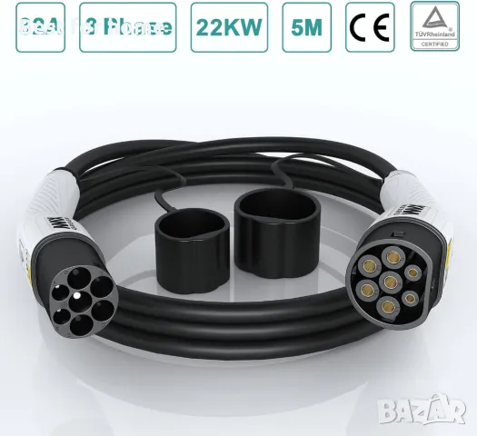 Кабел за зареждане на електромобили MAX GREEN Type 2, снимка 2 - Аксесоари и консумативи - 48384103