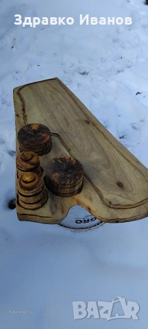 Дъска за Мезе със Солнички , снимка 3 - Други - 53347399
