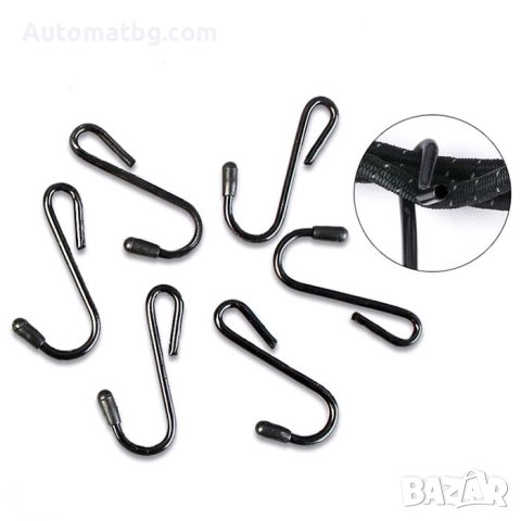 Мрежа за мотор Automat, За каска и багаж, 35 x 40см, Червен, снимка 2 - Аксесоари и консумативи - 40428298