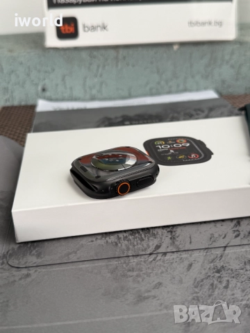 НОВ❌ 24М Гар‼️ Apple Watch ULTRA 2 ‼️Лизинг от 45лв/м‼️ 49mm Black Titanium ☎️, снимка 7 - Смарт часовници - 52247514