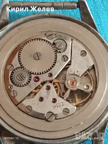 Стар механичен часовник мъжки СССР за части ремонт КОЛЕКЦИЯ 48084, снимка 6 - Антикварни и старинни предмети - 50396610