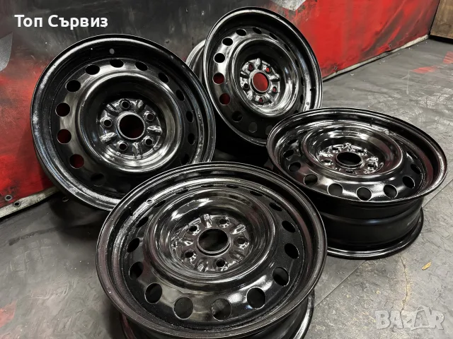 Оригинални железни ( метални ) джанти за Тойота ( Toyota ), 16 цола, 5х114,3, снимка 3 - Гуми и джанти - 56184516