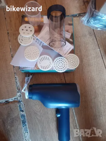 Електрическа безжична готварска машина за паста + приставки, снимка 1