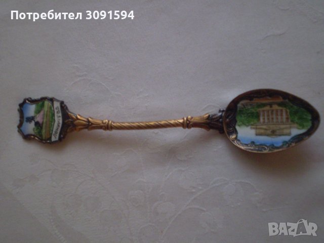 Ретро Две Лъжички за чай Емайл Ленинград, снимка 9 - Други ценни предмети - 38992890