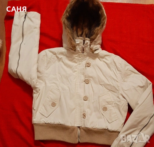 Топло ,дамско якенце с качулка, снимка 7 - Якета - 53134185