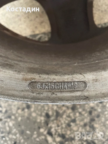 Алуминиеви джанти, снимка 2 - Гуми и джанти - 53718125