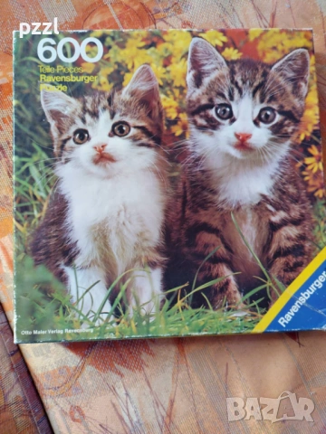 Пъзел "Kittens” Ravensburger 1975г. 500 части