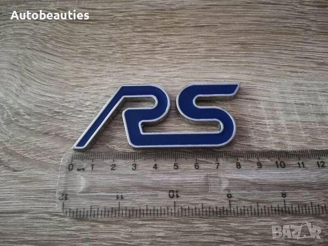 синя емблема Ford RS, снимка 2 - Аксесоари и консумативи - 51676352