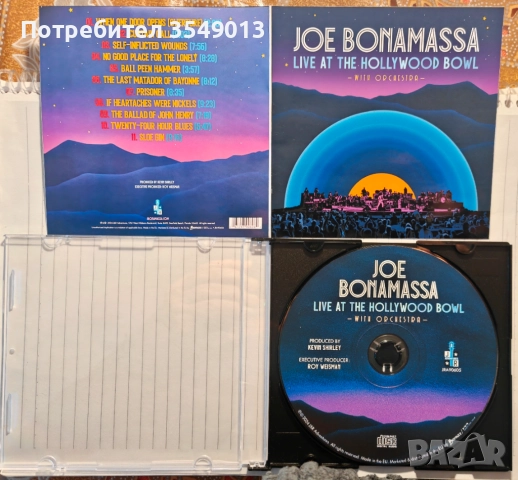 Неофициални cd / цд дискове - нови - Joe Bonamassa, снимка 12 - CD дискове - 52956328