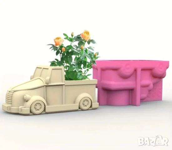 Молд кашпа камион , снимка 7 - Форми - 50853430