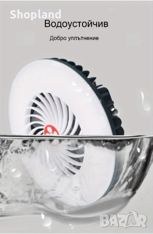 Многофункционален USB акумулаторен LED фенер за къмпинг, снимка 1