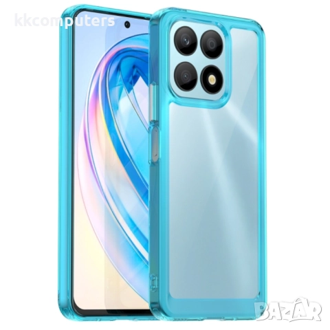 Huawei Honor X8a Силиконов Калъф Transparent TPU и Протектор, снимка 9 - Калъфи, кейсове - 52506923