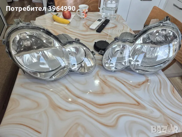 Фейстлифт фарове за Мерцедес С клас W203 спорт купе 