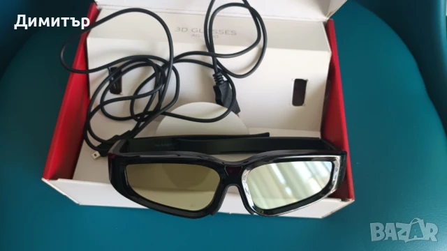AG-S100 LG 3D GLASSES 3д очила, снимка 2 - Стойки, 3D очила, аксесоари - 51405963
