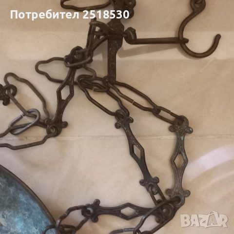Стар бронзов кантар, снимка 6 - Антикварни и старинни предмети - 51482299